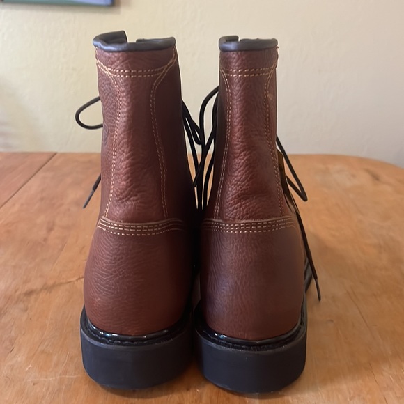 Workmen leather lace up work boot NWT men’s sz 13-13.5 oil resistant - Picture 4 of 12